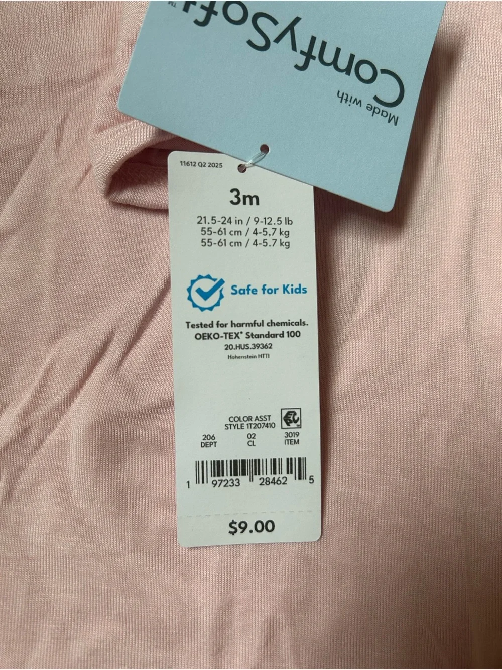 Carter's Pink Long-Sleeve Nightgown